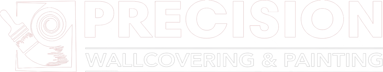 Precision Wallcovering & Painting - Logo White