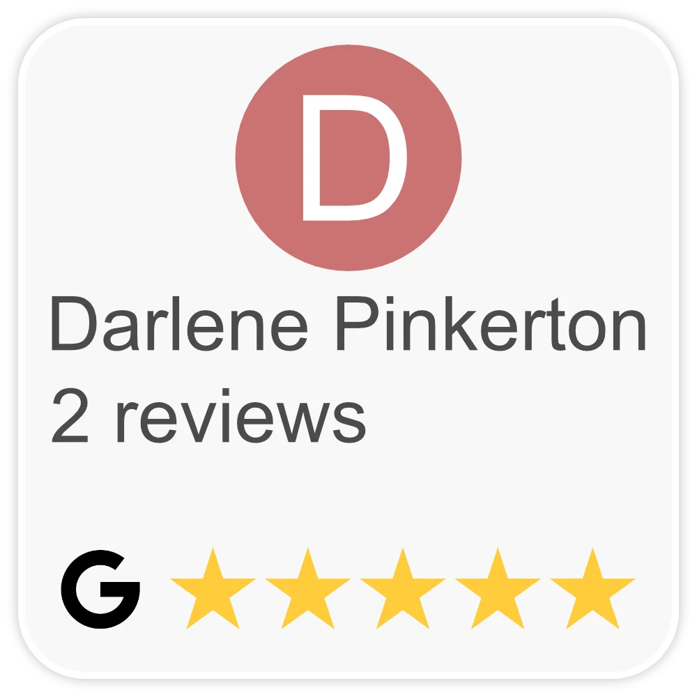 Google Review Darlene Pinkerton